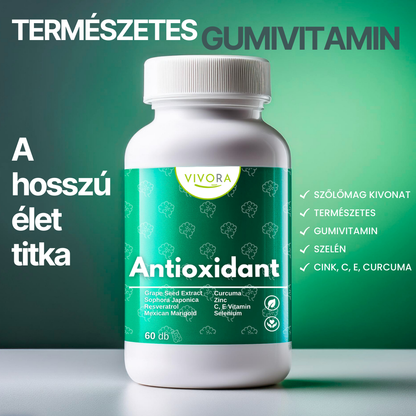 Antioxidants gumicukor - A hosszú élet titka